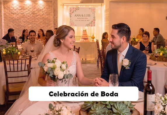 celebracion de boda en parras de la fuente